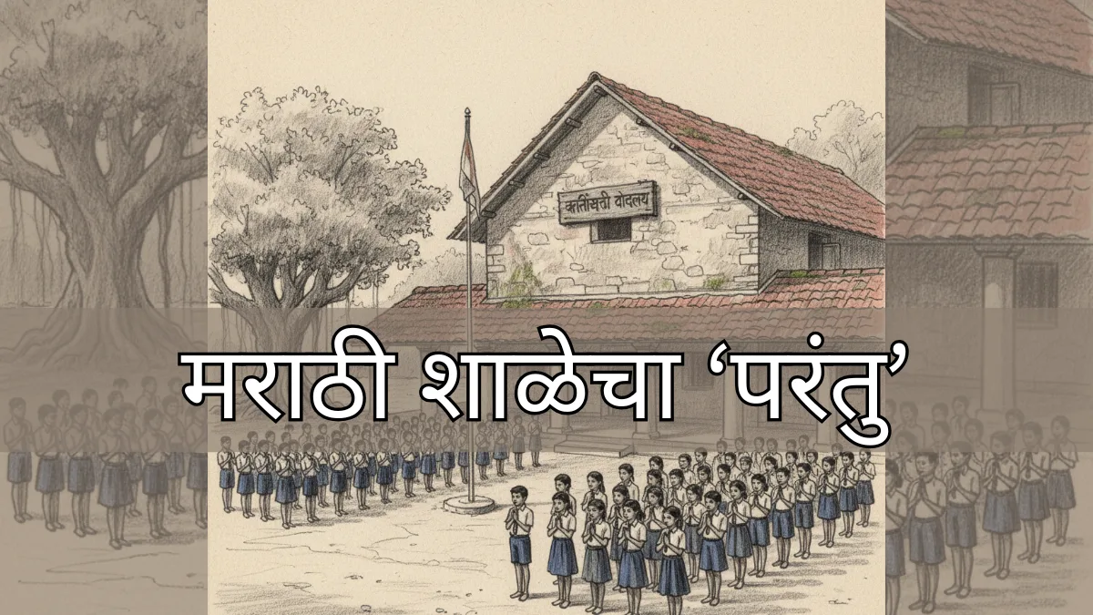 मराठी शाळेचा 'परंतु' 1 मराठी शाळा