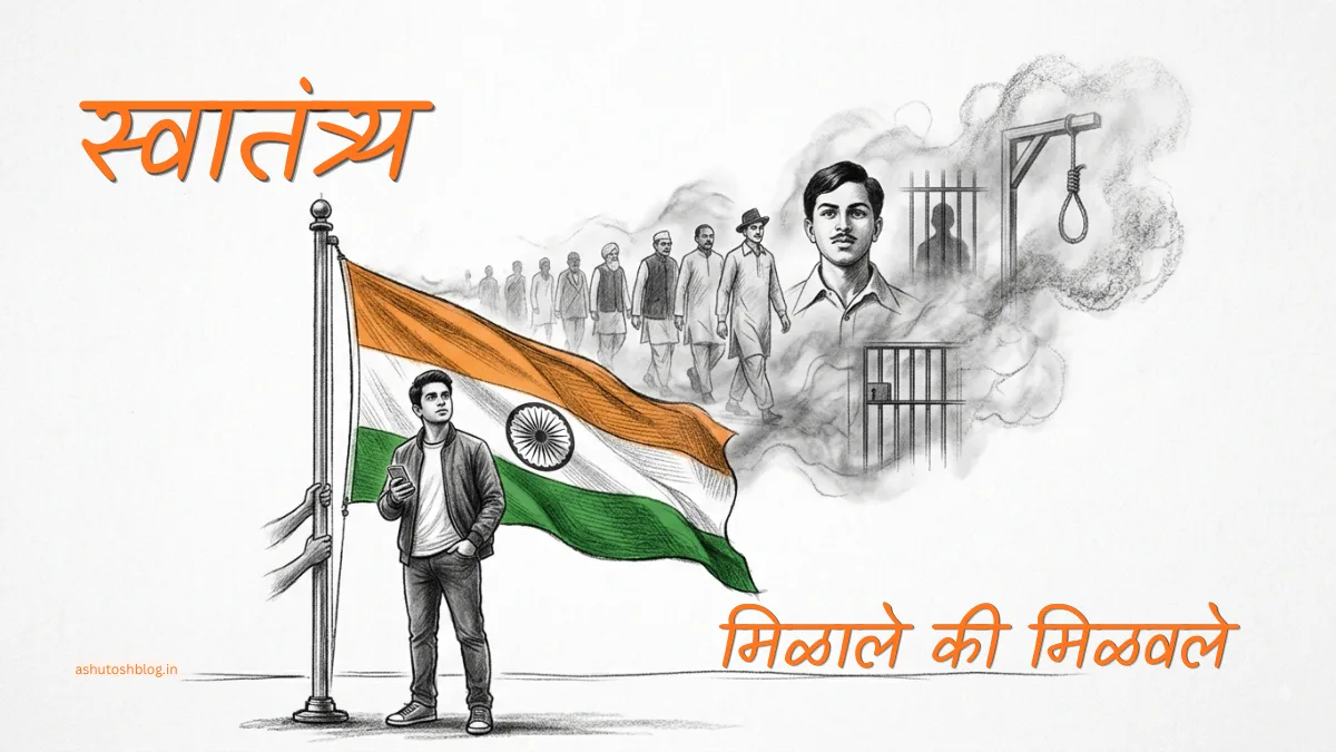 स्वातंत्र्य 'मिळालं' की 'मिळवलं'?